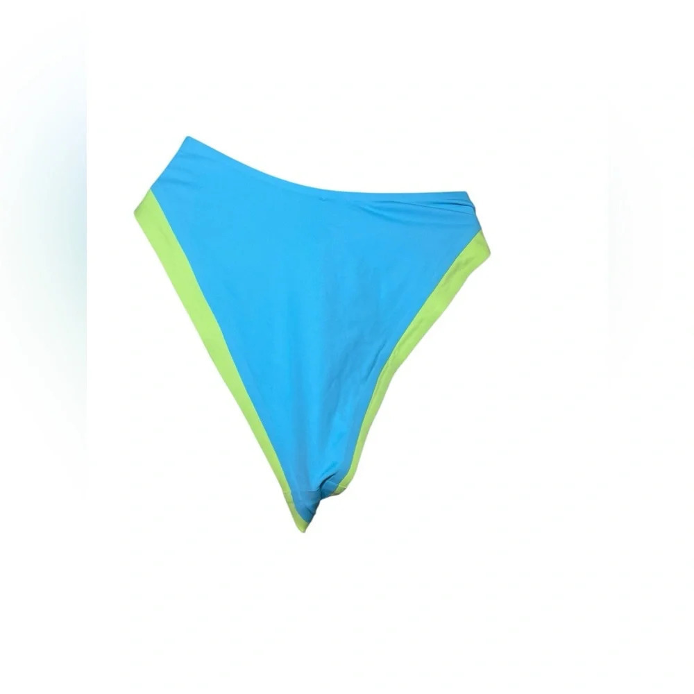 L*Space Billie Bitsy Bikini Bottom Green Blue NWT XL or L - Picture 4 of 6